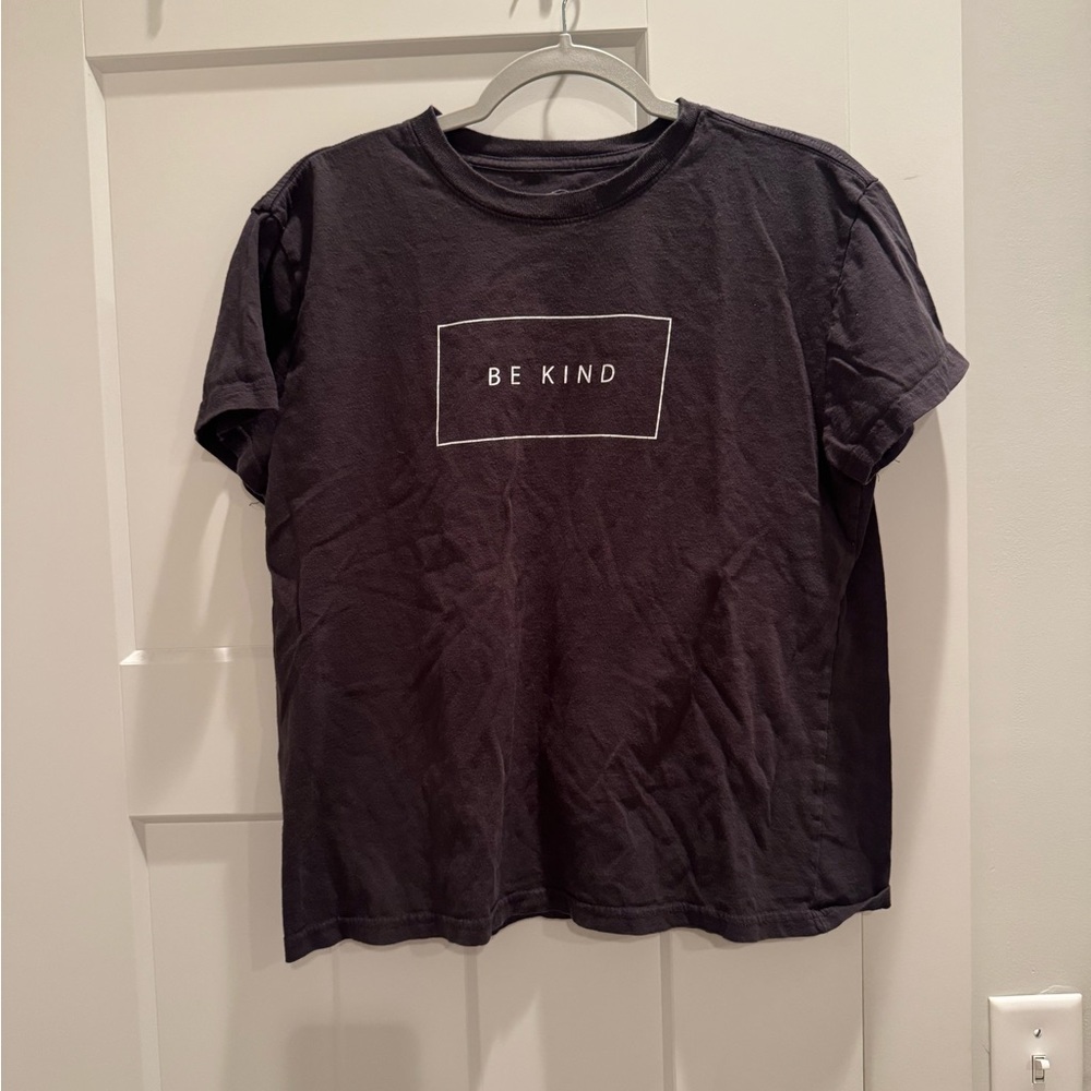 Be Kind Black Short Sleeve Tee